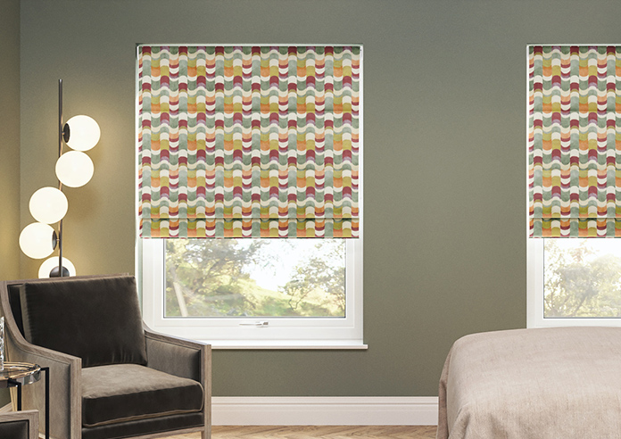 Castillo Velvet, Vitality - Motorised Roman Blind - Image 3